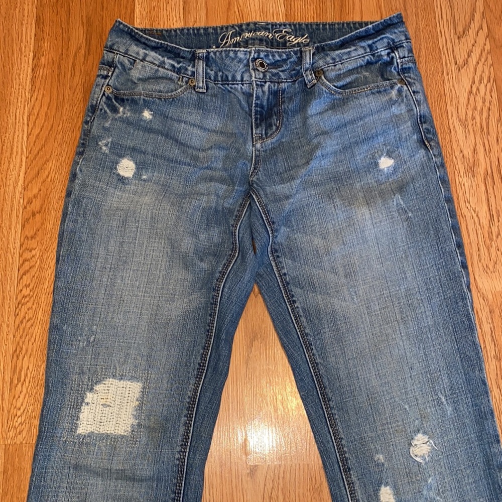 American Eagle Jeans SZ 4 regular Straight 77.